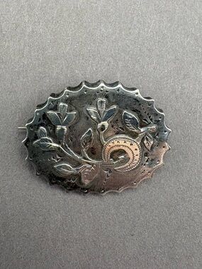 Frederick Sidney Banks Edwardian Silver Brooch